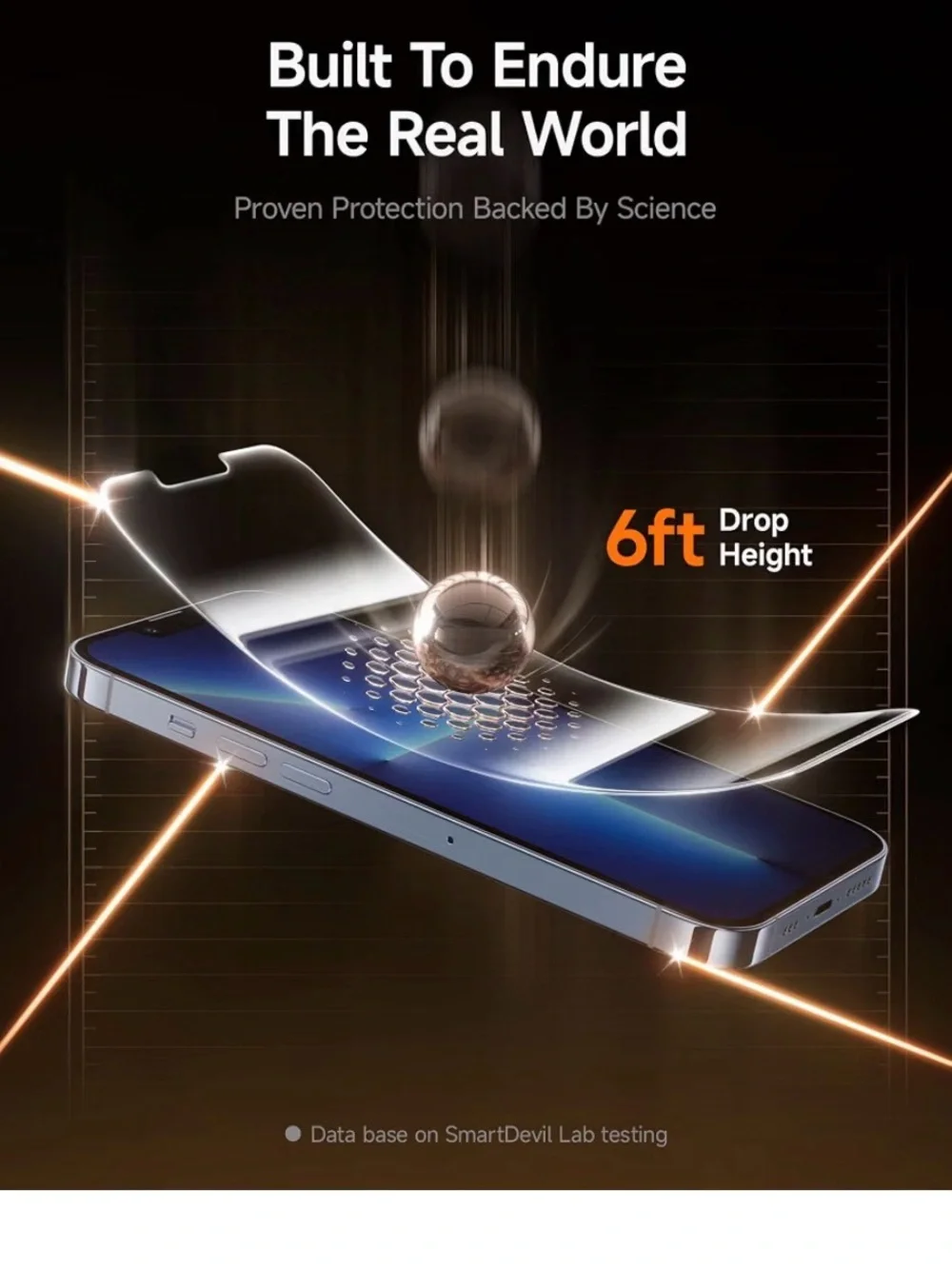 Tempered Glass I phone 14plus/13pro max screen protector 2 pack